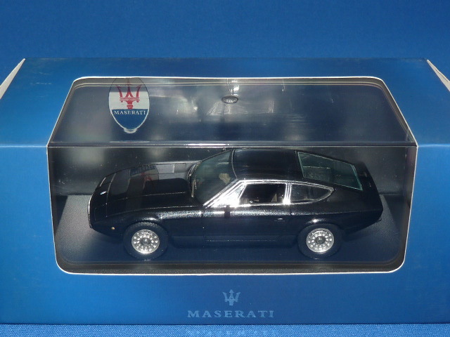 Maserati Khamsin 1972 黒 1/43 イクソ 1/43 マセラティ カムシン 1972 （ブラック）
