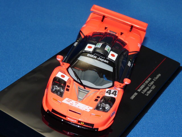 絶版 希少 McLaren F1 GTR-Le Mans 1997 ミニカー イクソ 1/43 マクラーレン F1 GTR 1997 ル・マン No.44 LARK