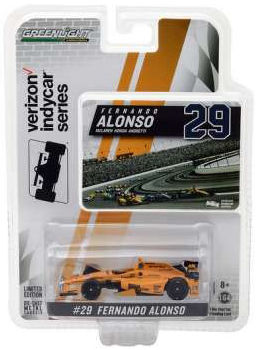 グリーンライト 1/64 マクラーレン ホンダ アンドレッティ 2017