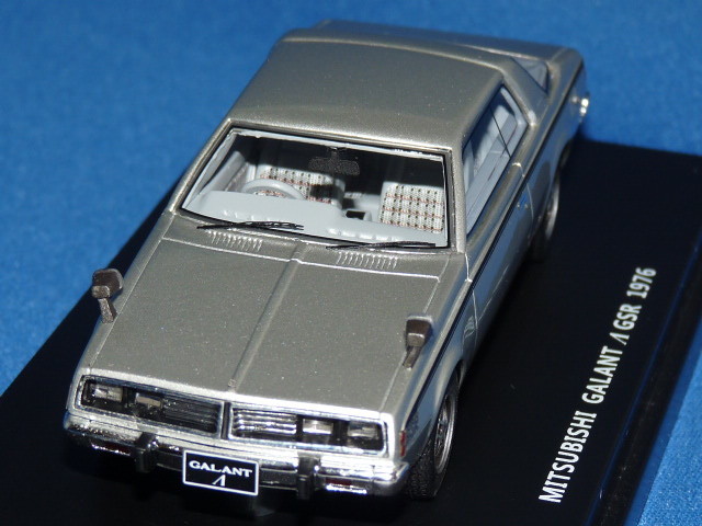 LA-X 1/43 ミツビシ ギャラン ラムダ GSR 1976 （シルバー）