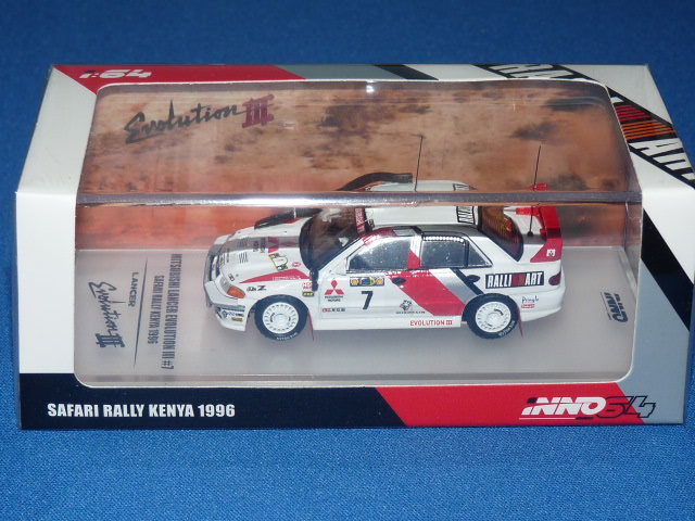 イノモデル 1/64 ミツビシ ランサー エボリューション III 1996