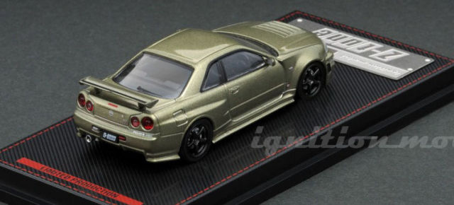 イグニッションモデル　1/64 BNR34 Z-tune ミニカー イグニッションモデル 1/64 ニスモ R34 GT-R Z-tune