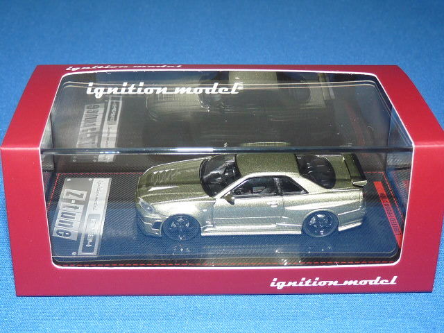 イグニッションモデル　1/64 BNR34 Z-tune ミニカー モデルインプレッション】Ignition Model 1/64 Nismo R34 GT-R Z