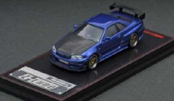 イグニッション 1/64 Nismo R34 GT-R Z-tune （ブルーメタ）