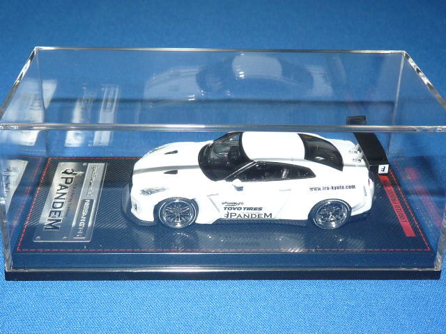イグニッションモデル 1/64 パンデム R35 GT-R ホワイト - メルカリ