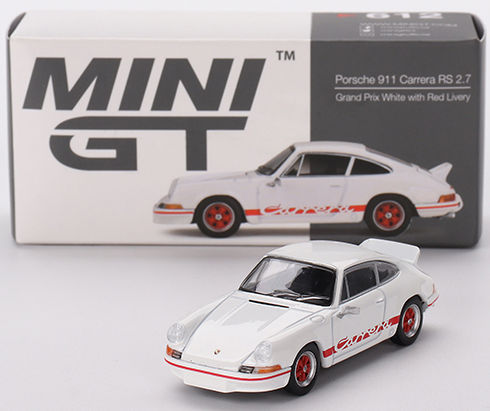 MiniGT 1/64 ポルシェ 911 Carrera RS 2.7 （グランプリホワイト