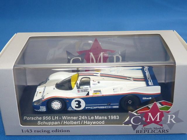 CMR 1/43 ポルシェ 956 LH 1983 24h ル・マン 優勝 No.3