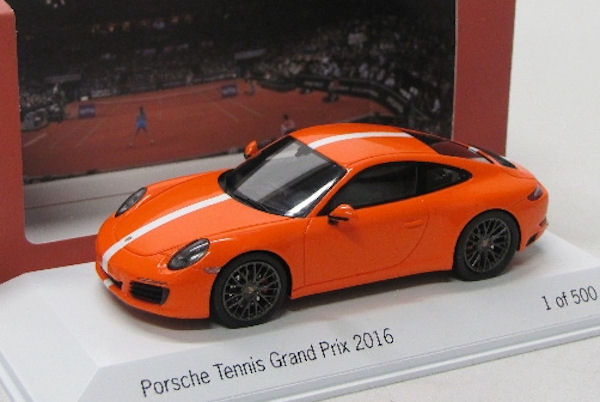 スパーク製 （ポルシェ・テニスグランプリ 2016 特注） 1/43 ポルシェ