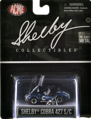 Shelby Collectibles 1/64 シェルビー コブラ 427 S/C 1965 （ブルー）