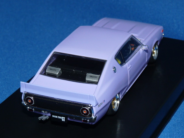 DISM 1/43 ダイキャストモデル　ケンメリスカイライン　カスタムスタイル Amazon | DISM 1/43 KGC110 ケンメリスカイライン カスタム