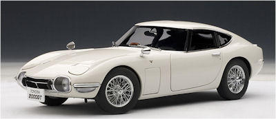 AUTOart TOYOTA 2000GT イヤースポークホイール ホワイト⑥ オートアート 1/18 トヨタ 2000GT ワイヤー・スポーク・ホイール