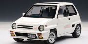 オートアート 1/18 ホンダ シティ ターボ ＩＩ （ホワイト） モトコンポ/レッド付属
