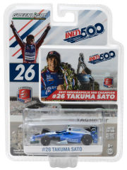 グリーンライト 1/64 Indy Car Andretti Autosports 2017 インディ 500 優勝 No.26 佐藤琢磨