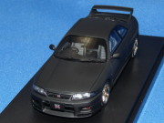 hpi-racing （MTS24＆アド コラボモデル） 1/43 ニッサン スカイライン GT-R (R33) Ｖスペック N1 （マットブラック）