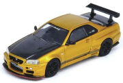 イノモデル （マレーシア イベント限定） 1/64 ニッサン スカイライン GT-R (R34) ”Top Secret” （東京オートサロン 2024） Malaysia Diecast Expo 2024