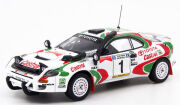 PopRace 1/64 トヨタ セリカ GT-Four (ST185) 1993 サファリラリー 優勝 No.1 J.カンクネン