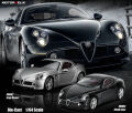 ★予約品★ MotorHelix 1/64 アルファロメオ 8C Competizione 2008 （カラー2種）