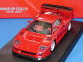 アイドロン 1/43 フェラーリ F40 GTE/96 ストリート 2nd バージョン 1996 （レッド）