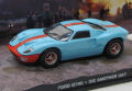 イクソ製 1/43 フォード GT40 1960 （ガルフブルー） 007 ジェームスボンド・コレクション No.52