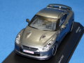 ★特価品★ 京商 1/43 ニッサン GT-R スペックV (R35) ニュル テストカー （グレーメタ）