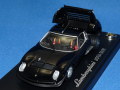 京商 1/43 ランボルギーニ イオタ SVR （ブラック/シルバー）