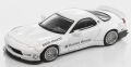 ★予約品★ ModelModel 1/64 マツダ RX-7 (FD3S) Rocket Bunny （ホワイト）