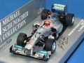 ミニチャンプス 1/43 メルセデス GP ペトロナス MGP W02 2011 No.7 M.シューマッハ