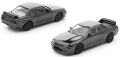 ★予約品★ PopRace 1/64 ニッサン スカイライン GT-R （ダーククローム） （仕様2種）