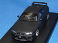 hpi-racing （MTS24＆アド コラボモデル） 1/43 ニッサン スカイライン GT-R (R33) Ｖスペック N1 （マットブラック）