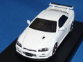 ミラージュ （MTS＆アド コラボモデル） 1/43 ニッサン スカイライン GT-R (R34) Ｖスペック ＩＩ ニュル （ホワイト） 限定240台