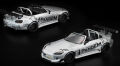 ★予約品★ PopRace 1/64 PANDEM S2000 （シルバー）