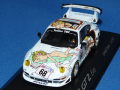 ミニチャンプス製 （ポルシェ特注） 1/43 ポリシェ 911 (993) GT2 Evo. ”Naked Lady” 1998 24h ル・マン No.68 限定993台