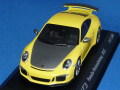 ミニチャンプス製 （ミュージアム特注） 1/43 ポルシェ 911 (991) GT3 Werksabholung 2015 （イエロー） 限定1000台