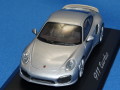 ミニチャンプス製 （ディーラー特注） 1/43 ポルシェ 911 (991) ターボ （シルバー）