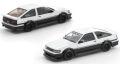 ★予約品★ PopRace 1/64 RWB AE86 （ホワイト/ブラック）