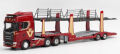 ★予約品★ MiniGT 1/64 スカニア 770S A6x4NA V8 50周年記念モデル カートランスポーター （レッド） （ハンドル2種）