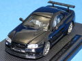 エブロ 1/43 ニッサン スカイライン GT-R (R34) Ｖスペック ＩＩ （ブラック）