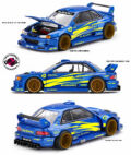 ★予約品★ MiniGT 1/64 スバル インプレッサ WRX STI Kaido Works V1 (RHD)