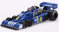 MiniGT 1/64 ティレル P34 1976 スウェーデン GP 2位 No.4 P.デパイユ