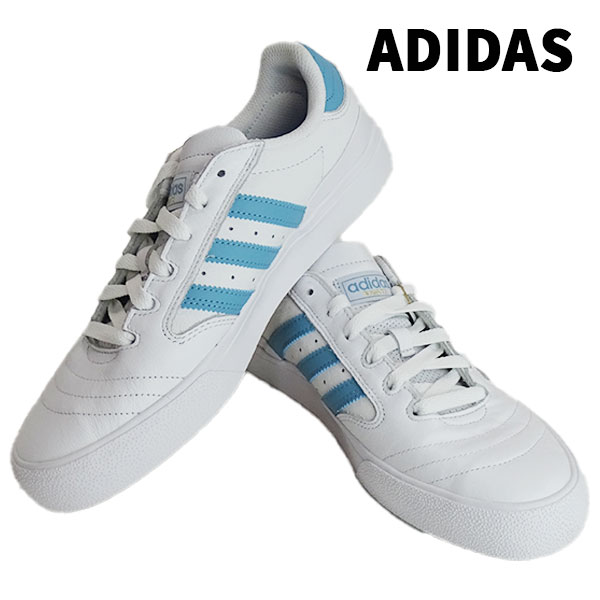 アディダス スニーカー スケートボードシューズ ADIDAS BUSENITZ VULC 2 靴 HQ2022 WHITE / PRELOVED BLUE adidas skateboarding ブシネッツ [サイズのある場合のみ交換可能 返品キャンセル一切不可]