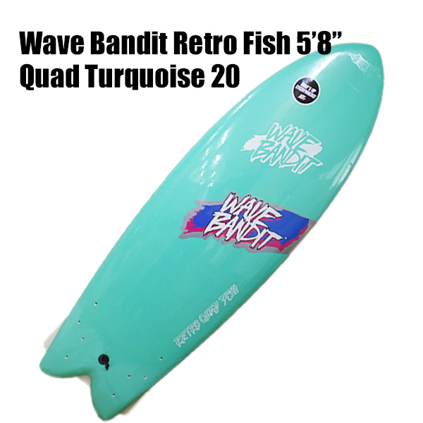 WAVE BANDIT/ウェイブバンディット RETRO FISH 5.8 Retro Fish (5'8