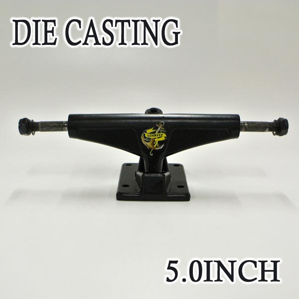 DIE CASTING LEMKEEP LO 5.0 BLACK TRUCK トラック/TRUCK スケボーSK8 SKATEBOARD BLANC[返品、交換及びキャンセル不可]