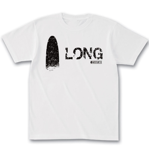 SW オリジナル サーフ柄Tシャツ LONG サーフプリント  S/S WHITE TEE 半袖Ｔシャツ 5.6oz ヘビーウェイト 工場直送 メール便 送料無料 同梱不可[返品、交換及びキャンセル不可]