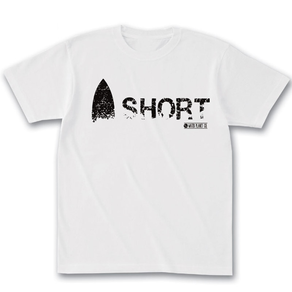 SW オリジナル サーフ柄Tシャツ SHORT サーフプリント S/S WHITE TEE 半袖Ｔシャツ 5.6oz ヘビーウェイト 工場直送 メール便 送料無料 同梱不可[返品、交換及びキャンセル不可]