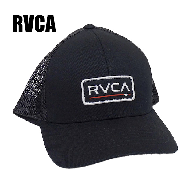 RVCA/ルカ TICKET TRUCKER CAP BBK  CAP/キャップ HAT/ハット 帽子 日よけ [返品、交換及びキャンセル不可]