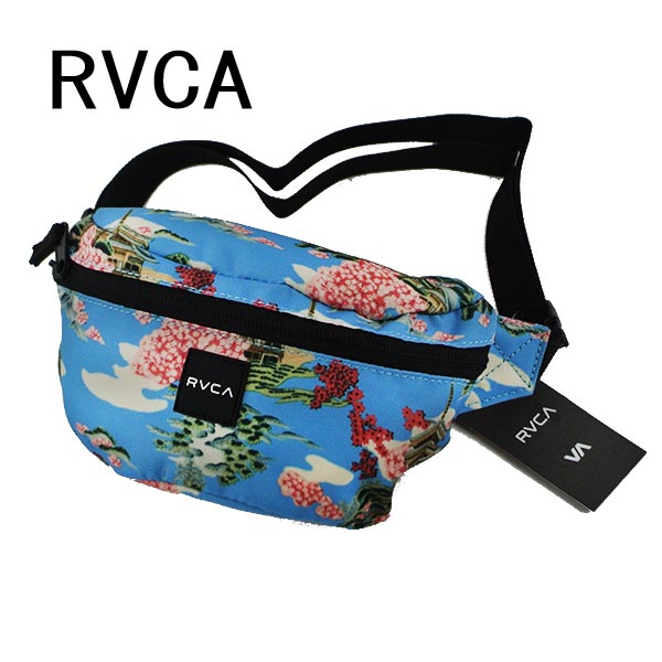 RVCA/ルカ ルーカ RVCA WAIST PACK 2 BLUE  鞄 ウエストバッグ かばん ミニバッグ [返品、交換及びキャンセル不可] 