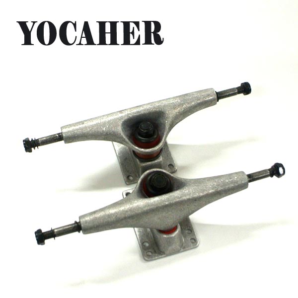 YOCAHER 6.0 POLISHED SILVER TRUCK/トラック スケボーSK8 SKATEBOARD スケートボードトラック [返品、交換及びキャンセル不可] 