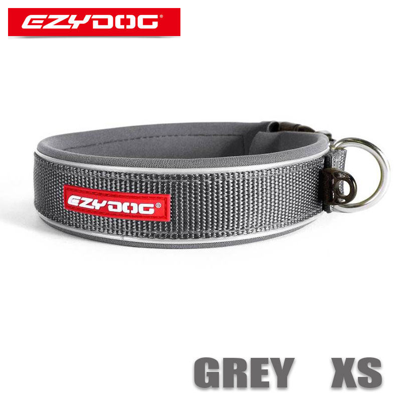 EZYDOG/イージードッグ　ネオカラー/NEO CLASSIC COLLAR 犬用首輪 グレー XSサイズ　小型犬用 [返品、交換及びキャンセル不可]