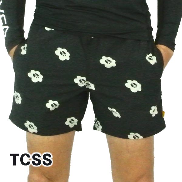 TCSS/The Critical Slide Society BREEZIES BOARDSHORTS BLACK 水陸両用ハイブリッドタイプ_サーフィン男性用水着_海パン/海水パンツ メンズ サーフパンツ ザクリティカルスライドソサイエティ サーフトランクス2100[返品、キャンセル不可] 