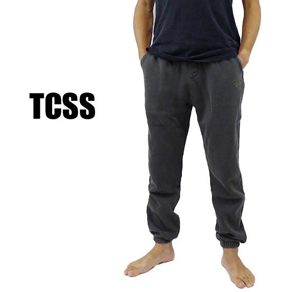 TCSS/The Critical Slide Society KICK BACK TRACK PANT BLACK メンズ スウェットパンツ ボトムス トラックパンツ ロングパンツ 裏起毛 2105[返品、交換及びキャンセル不可] 